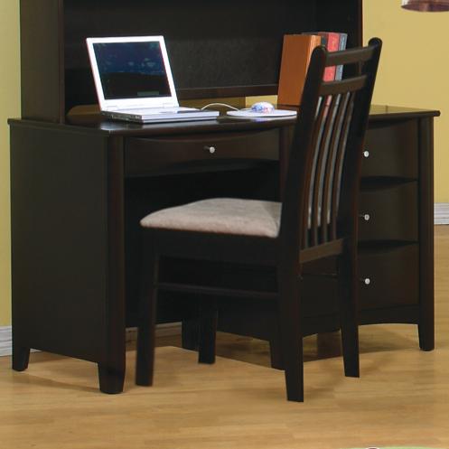Coaster Phoenix 400187 Single Pedestal Youth Computer Desk Value City